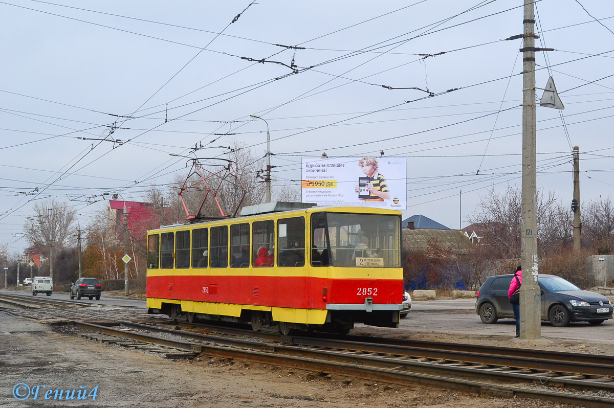 Волгоград, Tatra T6B5SU № 2852