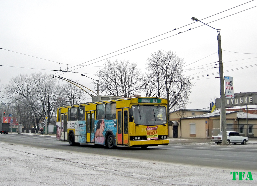 Луцк, Jelcz/KPNA PR110E № 217