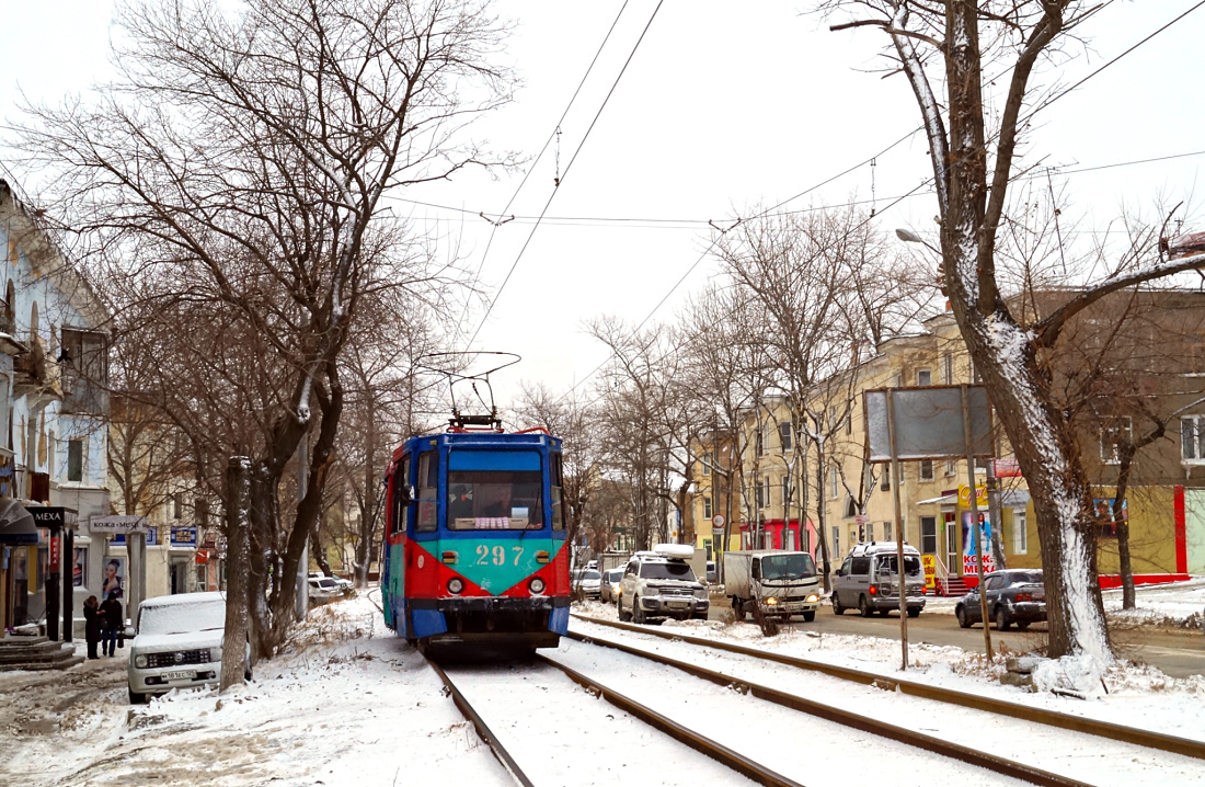 Владивосток, 71-605 (КТМ-5М3) № 297; Владивосток — Тематические трамваи