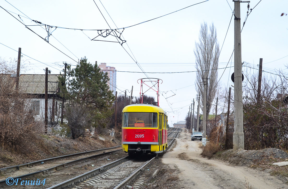 Волгоград, Tatra T3SU № 2695