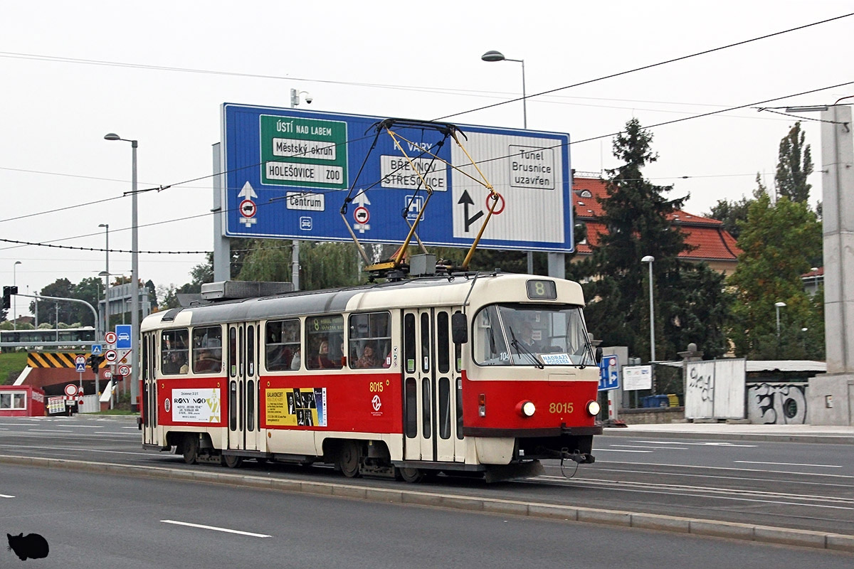 Прага, Tatra T3M2-DVC № 8015 Прага, Tatra T3M2-DVC № 8015