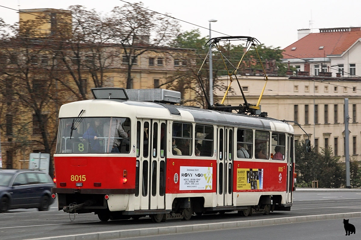 Прага, Tatra T3M2-DVC № 8015 Прага, Tatra T3M2-DVC № 8015