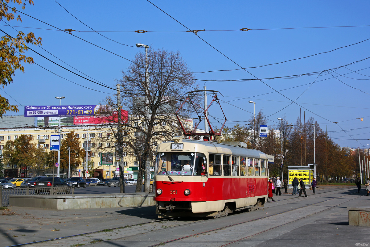 Екатеринбург, Tatra T3SU № 351
