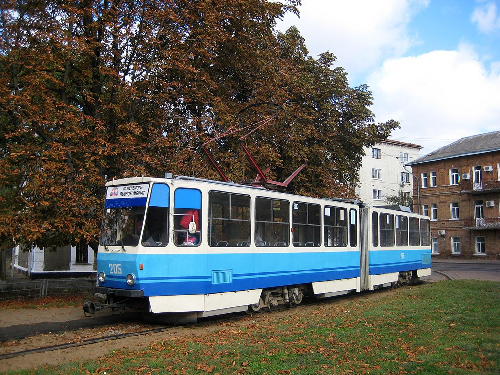 Житомир, Tatra KT4SU № 205