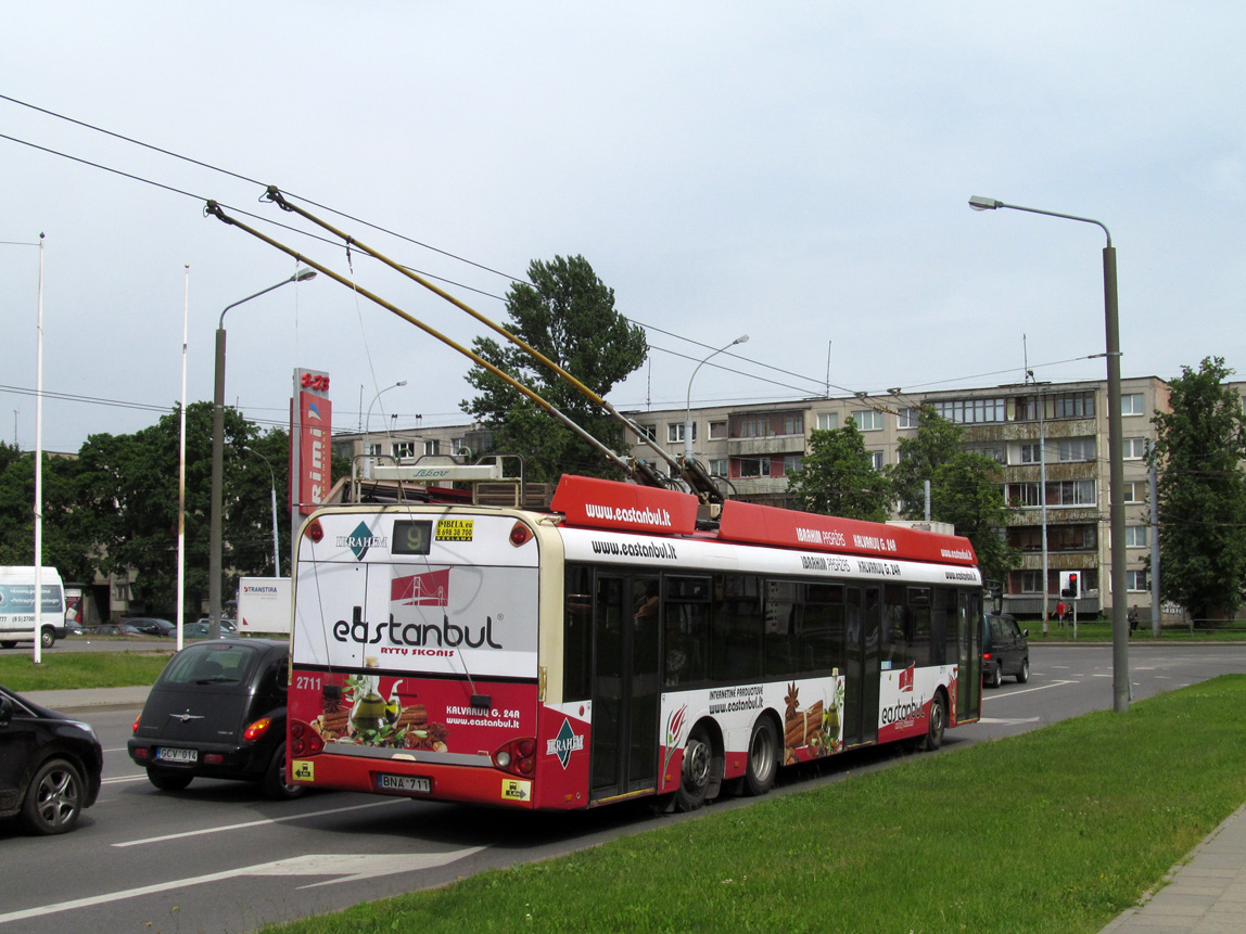 Вильнюс, Solaris Trollino II 15 AC № 2711