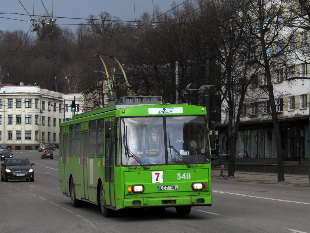 Каунас, Škoda 14Tr13/6 № 348