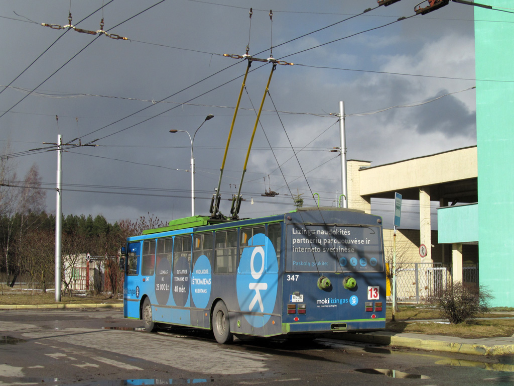 Каунас, Škoda 14Tr13/6 № 347