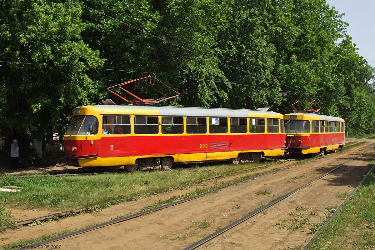 Тверь, Tatra T3SU № 203