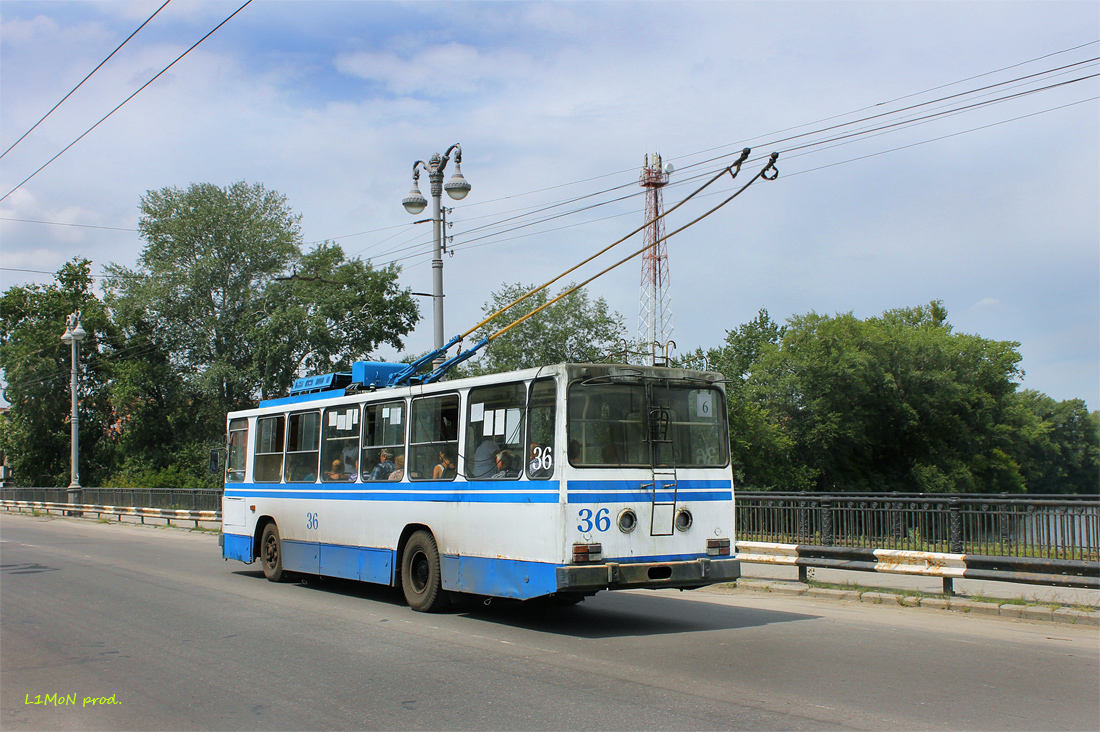 Полтава, ЮМЗ Т1Р (Т2П) № 36