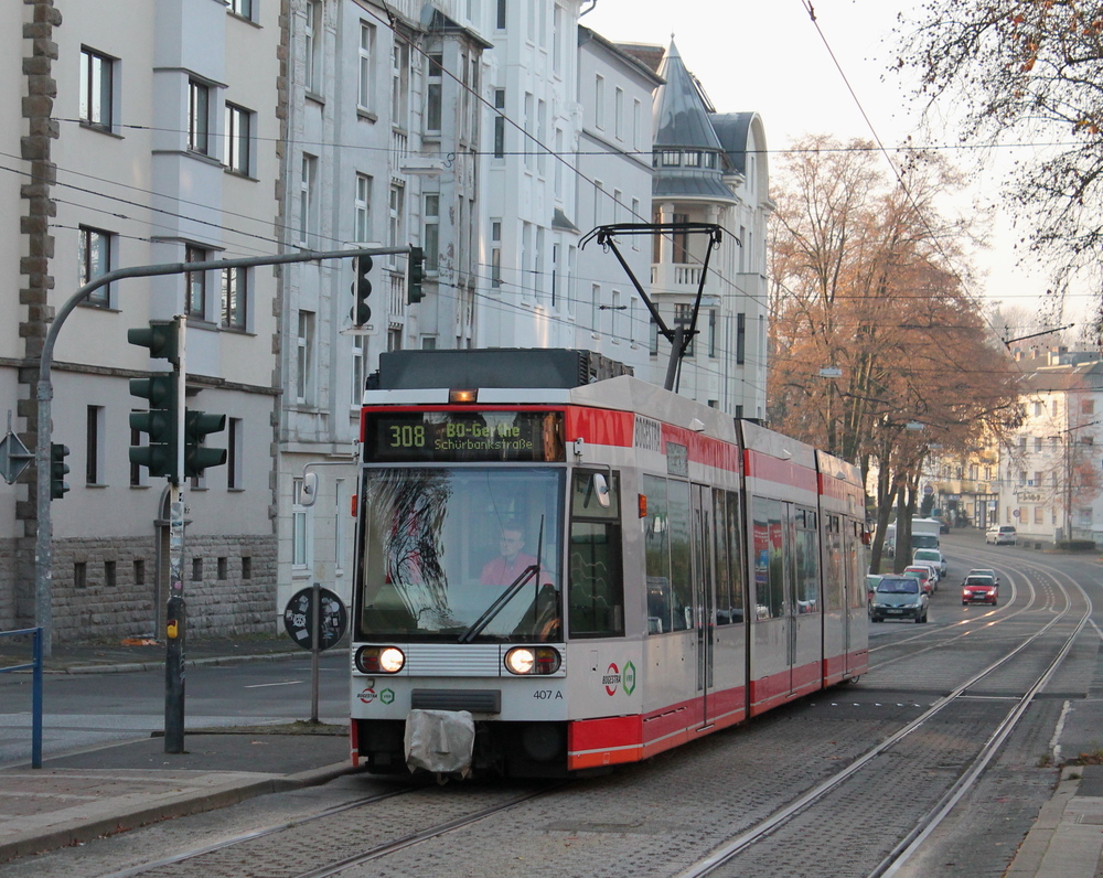 Бохум – Гельзенкирхен, Duewag MGT6D № 407