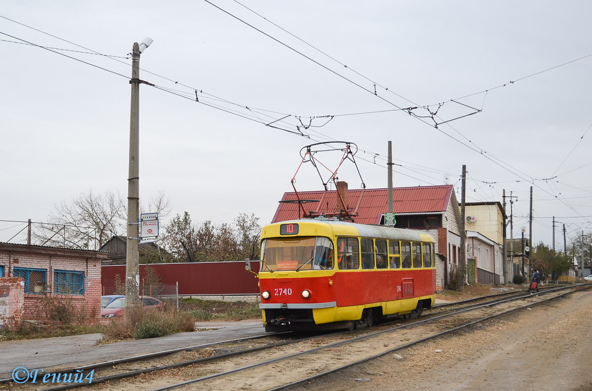 Волгоград, Tatra T3SU № 2740