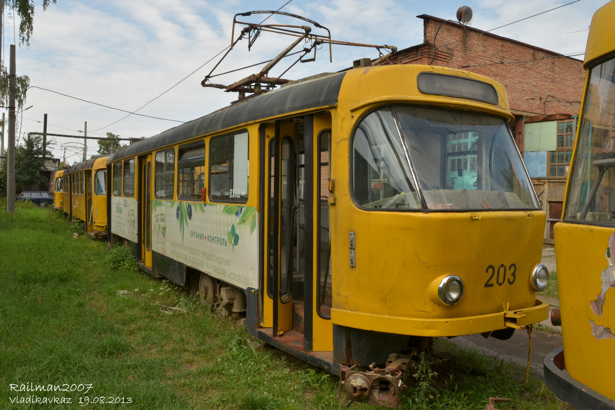 Владикавказ, Tatra T4D-MI № 203