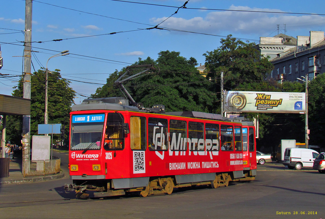 Днепр, Tatra T6A2M № 3025