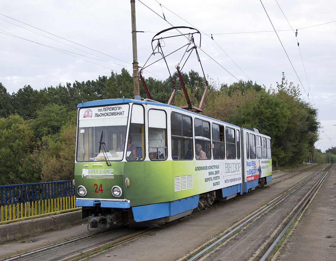 Житомир, Tatra KT4SU № 24