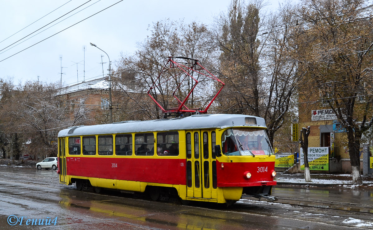 Volgograd, Tatra T3SU (2-door) Nr. 3014