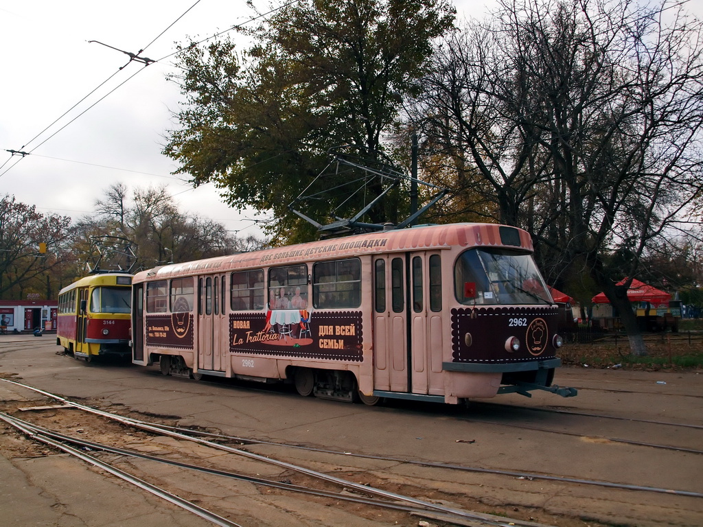 Одесса, Tatra T3SU № 2962