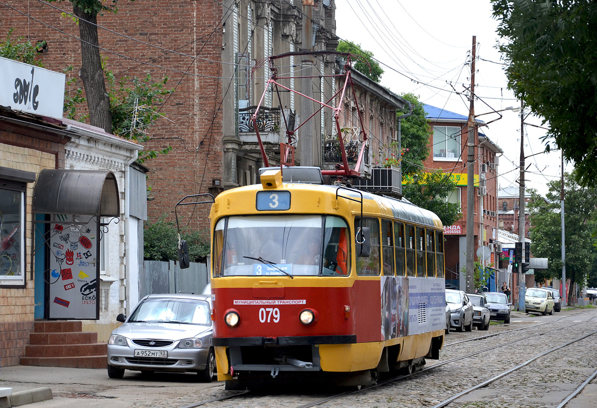 Краснодар, Tatra T3SU № 079