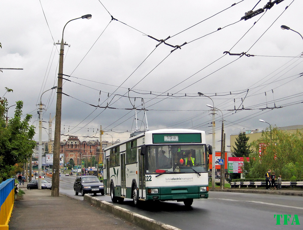 Луцк, MPK/Jelcz 120MTE № 222