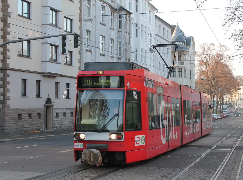 Бохум – Гельзенкирхен, Duewag MGT6D № 404