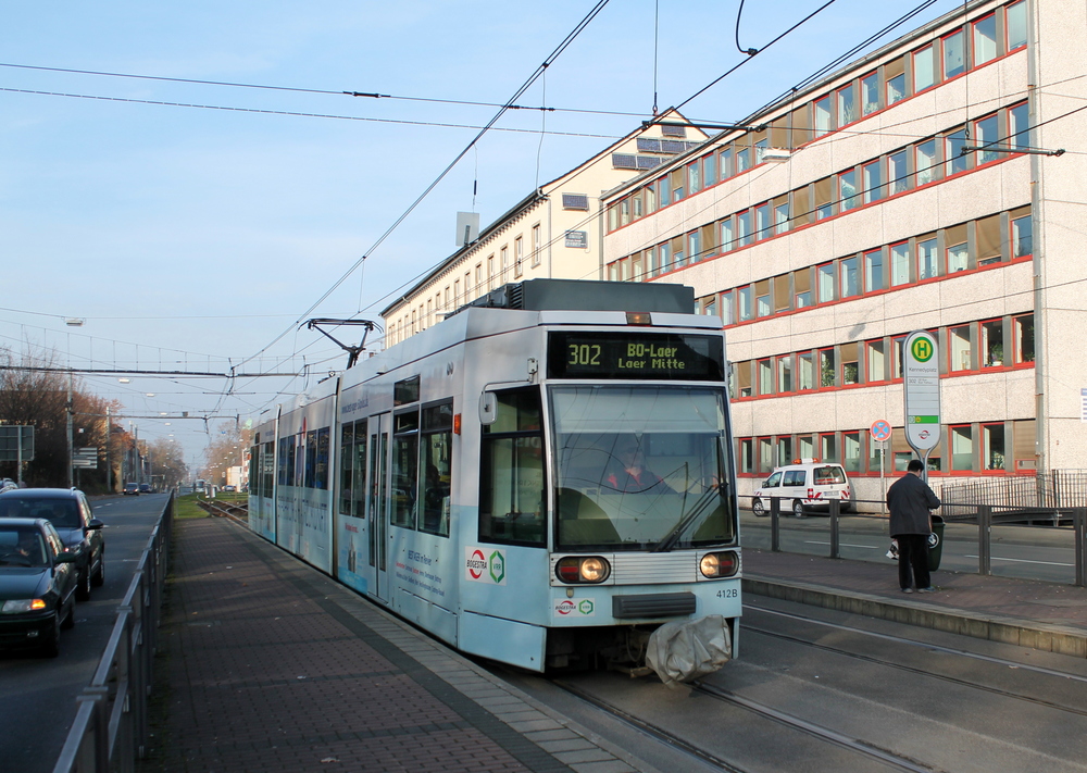 Bochum – Gelsenkirchen, Duewag MGT6D Nr. 412