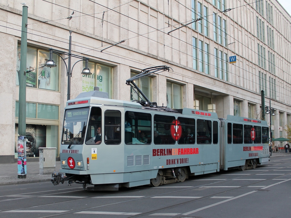 Берлин, Tatra KT4DM № 4592