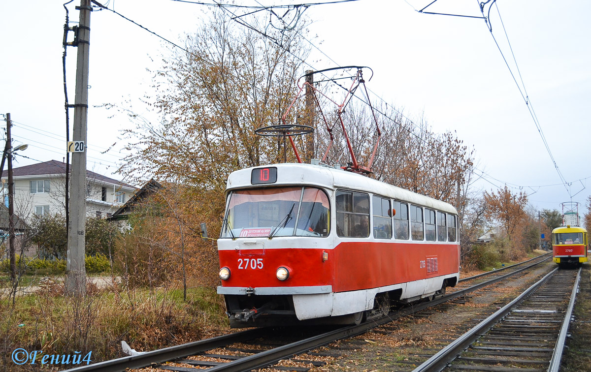Волгоград, Tatra T3SU № 2705