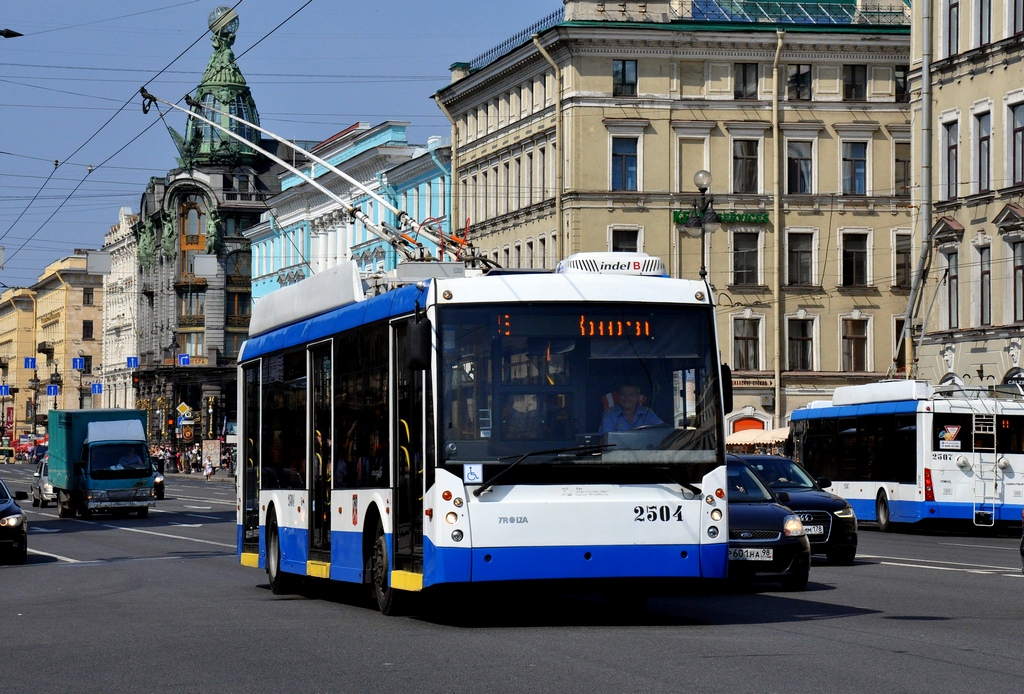Saint-Petersburg, Trolza-5265.00 “Megapolis” № 2504 Saint-Petersburg, Trolza-5265.00 “Megapolis” № 2504