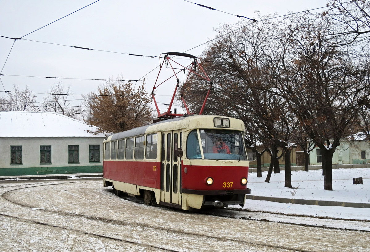 Харьков, Tatra T3SU (двухдверная) № 337 Харьков, Tatra T3SU (двухдверная) № 337