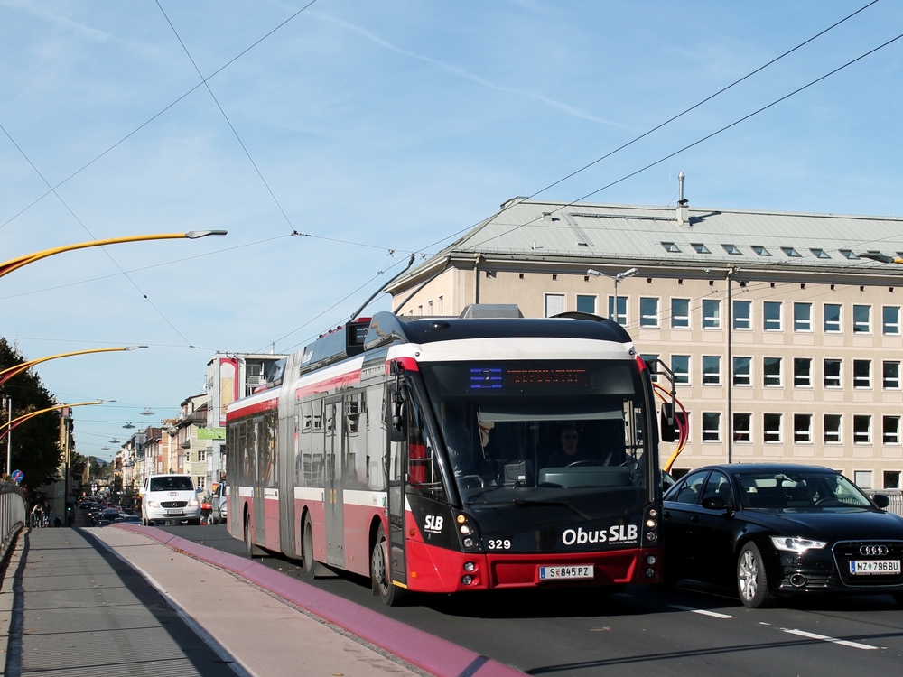 Зальцбург, Solaris Trollino III 18 AC MetroStyle № 329