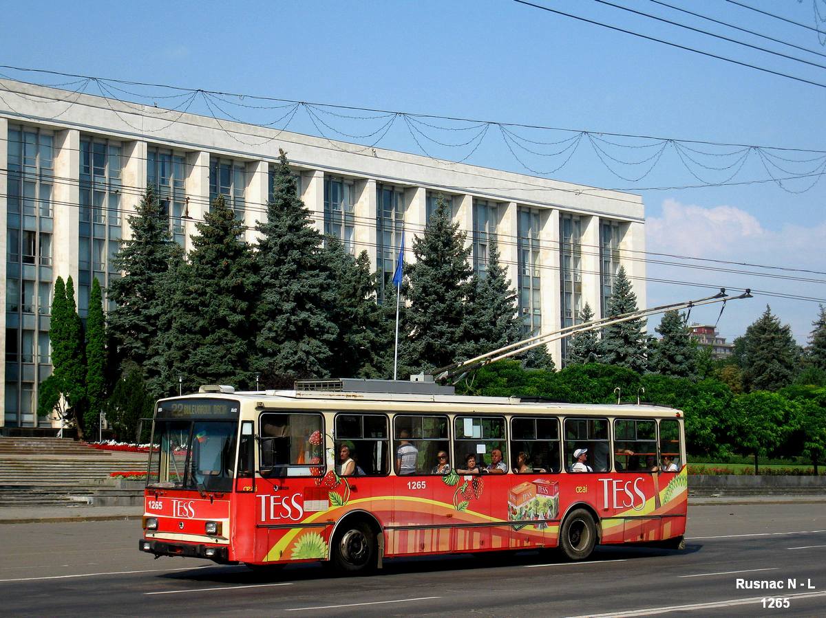 Кишинёв, Škoda 14TrDT/6M № 1265