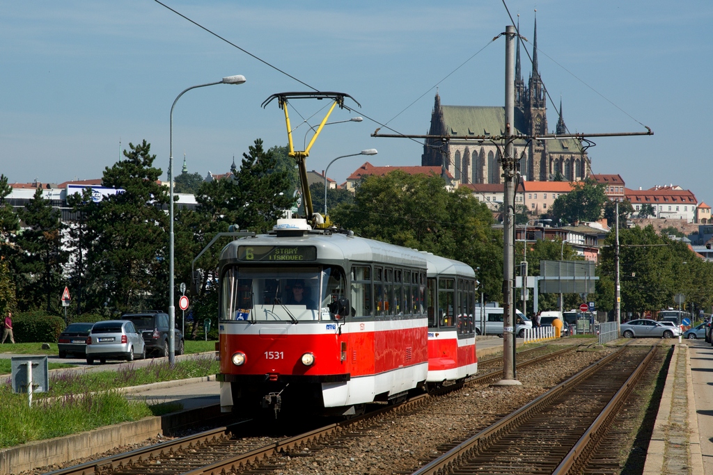 Брно, Tatra T3R.EV № 1531