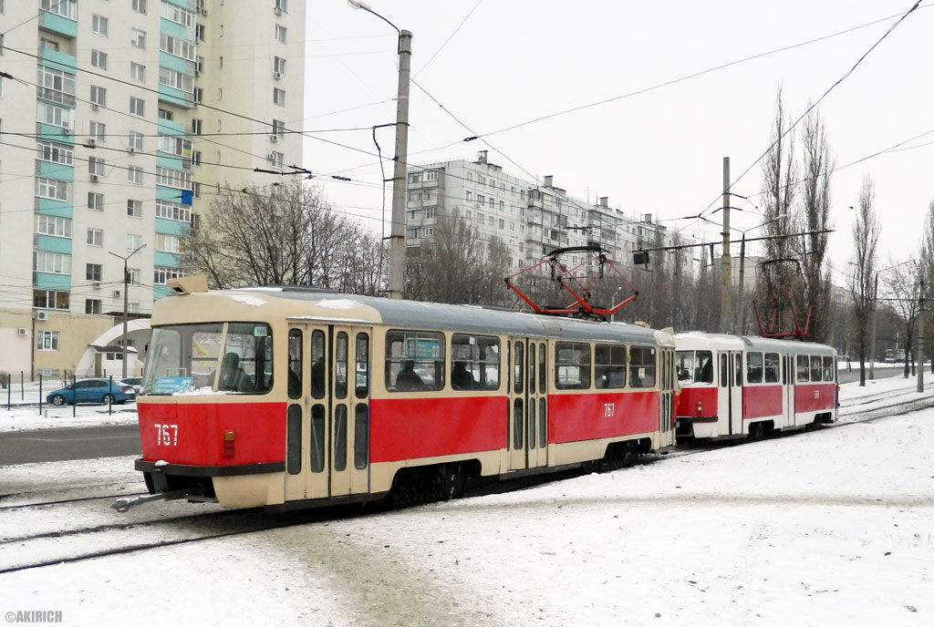 Харьков, Tatra T3SU № 767