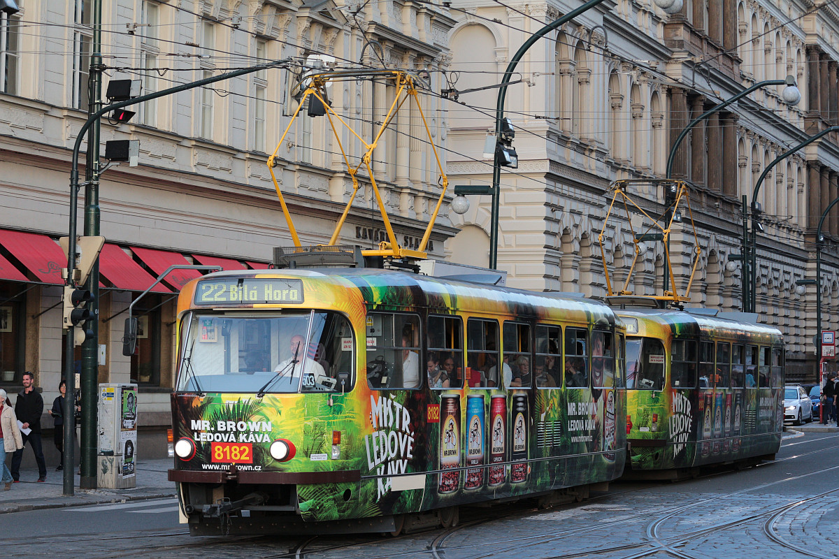 Praga, Tatra T3R.PV Nr. 8182