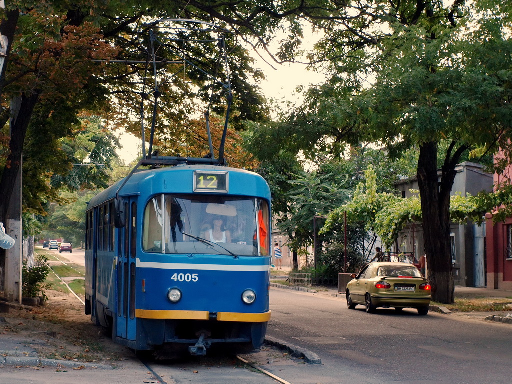 Одесса, Tatra T3R.P № 4005