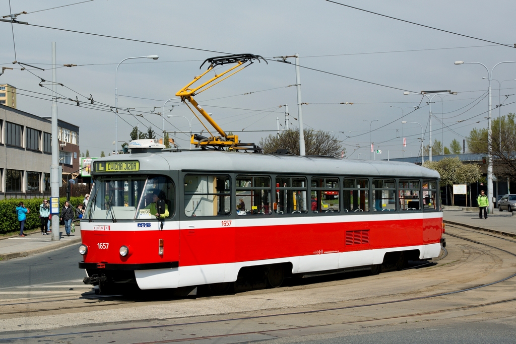Брно, Tatra T3R.PV № 1657