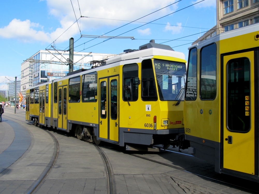 Берлин, Tatra KT4DM № 6036