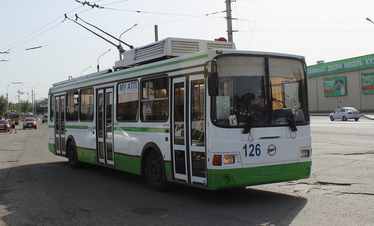 Астрахань, ЛиАЗ-5280 № 126 Астрахань, ЛиАЗ-5280 № 126