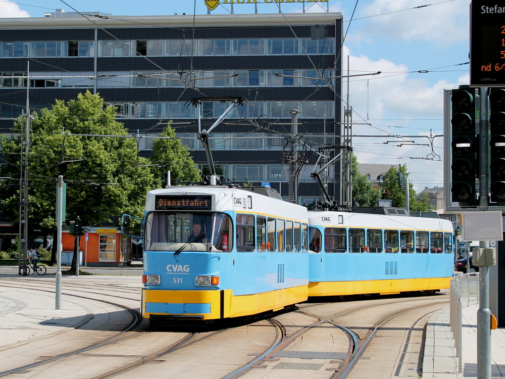 Хемниц, Tatra T3DM № 531