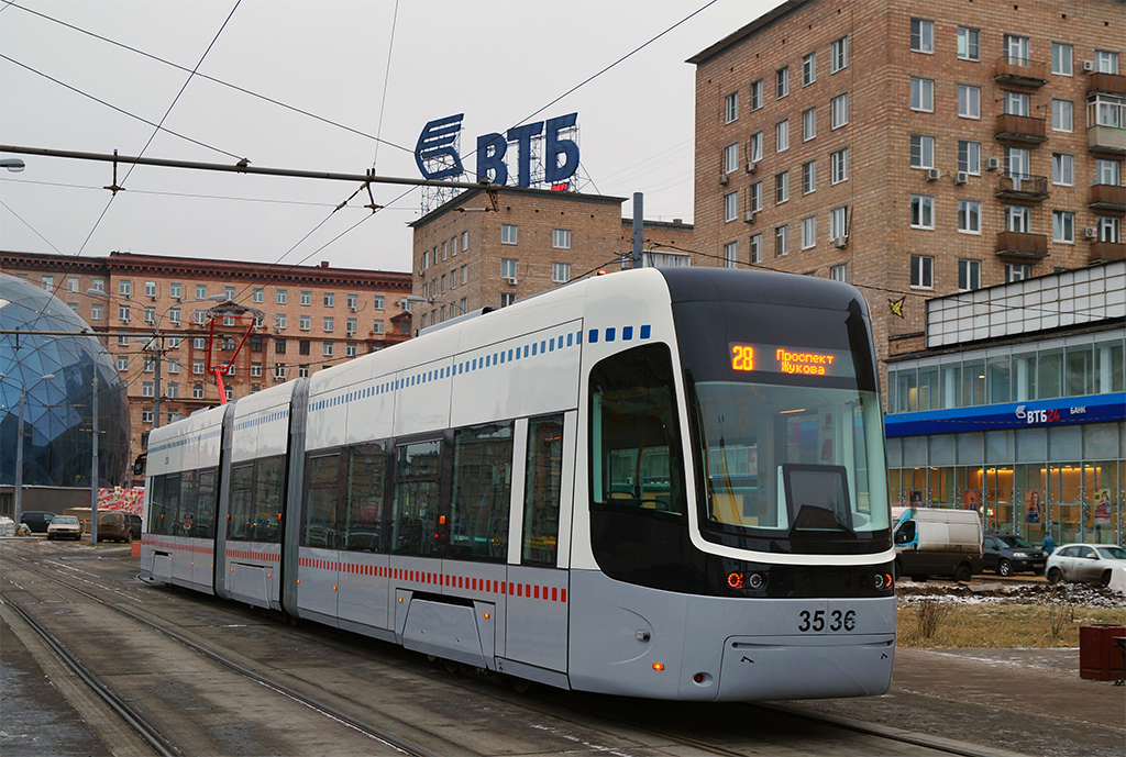 Москва, 71-414 (Pesa Fokstrot) № 3536