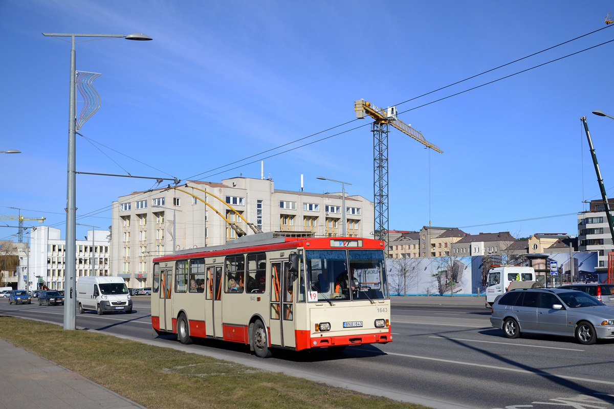 Вильнюс, Škoda 14Tr13/6 № 1643