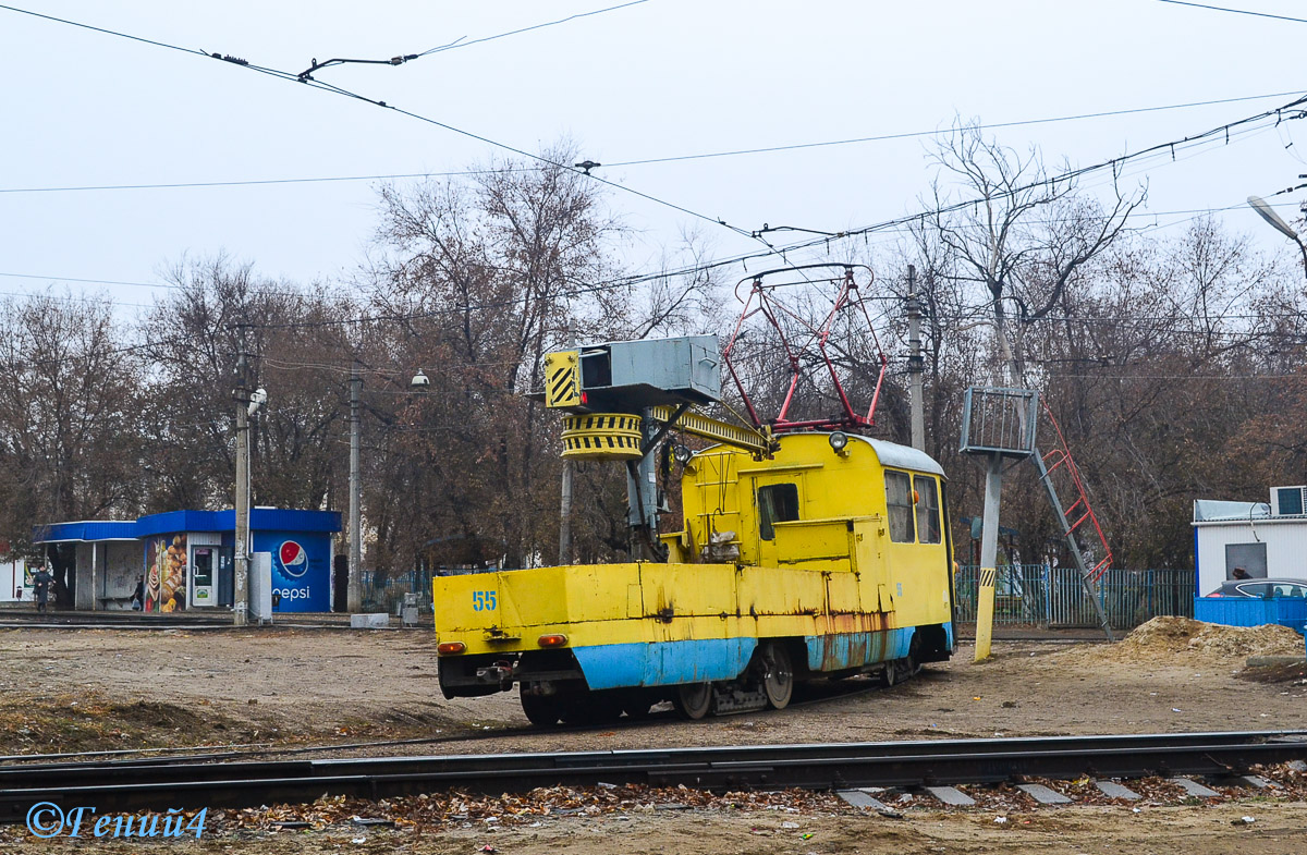 Волгоград, Tatra T3SU (двухдверная) № 55