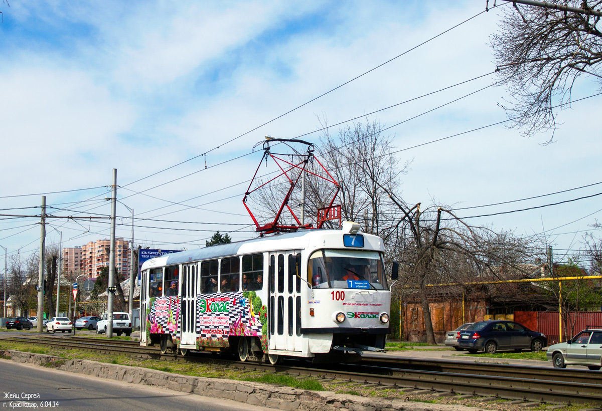 Краснодар, Tatra T3SU № 100