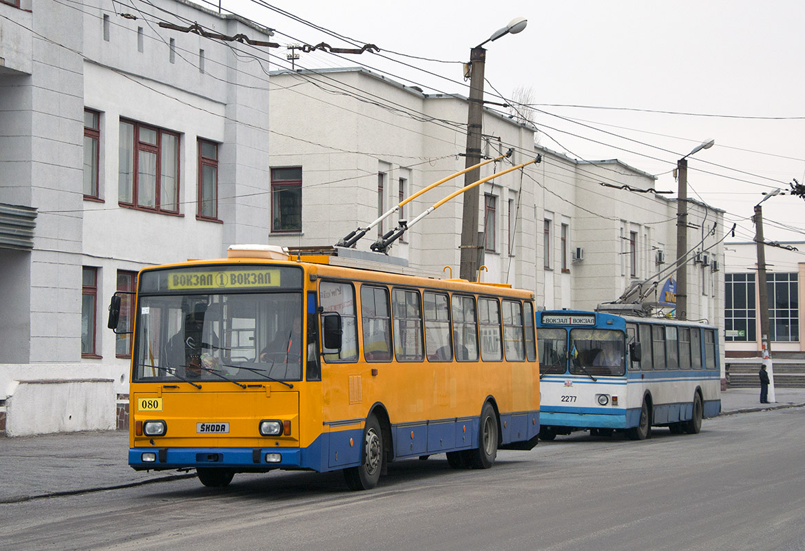 Житомир, Škoda 14Tr17/6M № 080