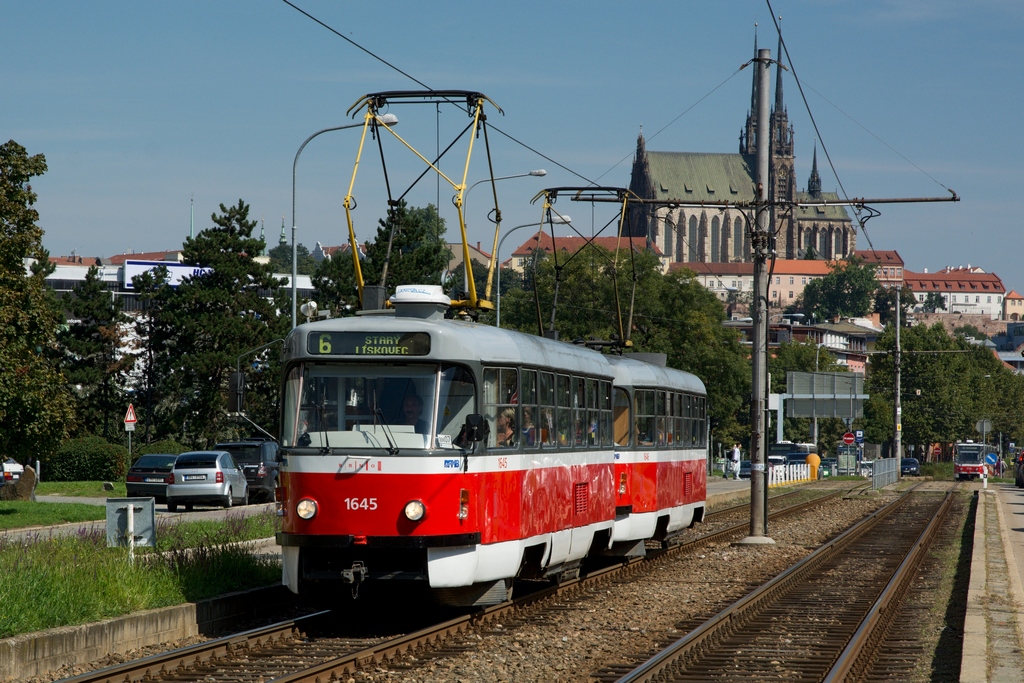 Брно, Tatra T3G № 1645
