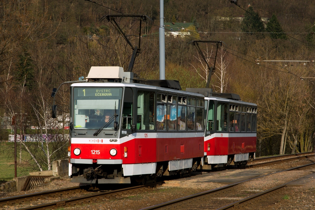 Брно, Tatra T6A5 № 1215