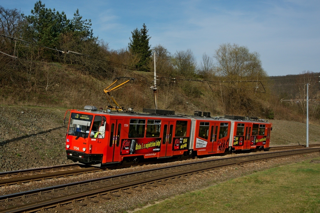 Brno, Tatra KT8D5N — 1734