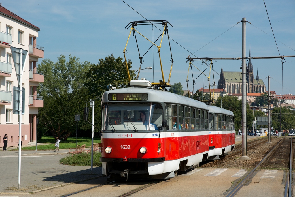 Брно, Tatra T3P № 1632