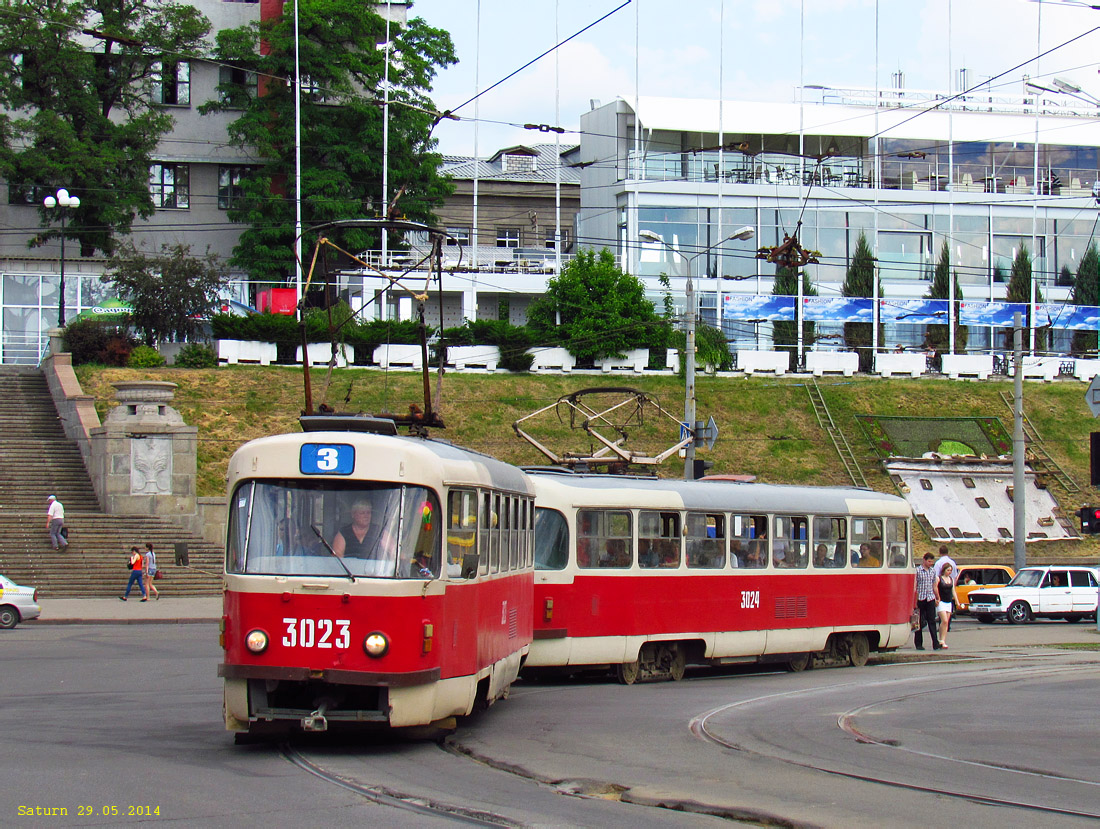 Charkov, Tatra T3SU č. 3023 Charkov, Tatra T3SU č. 3023