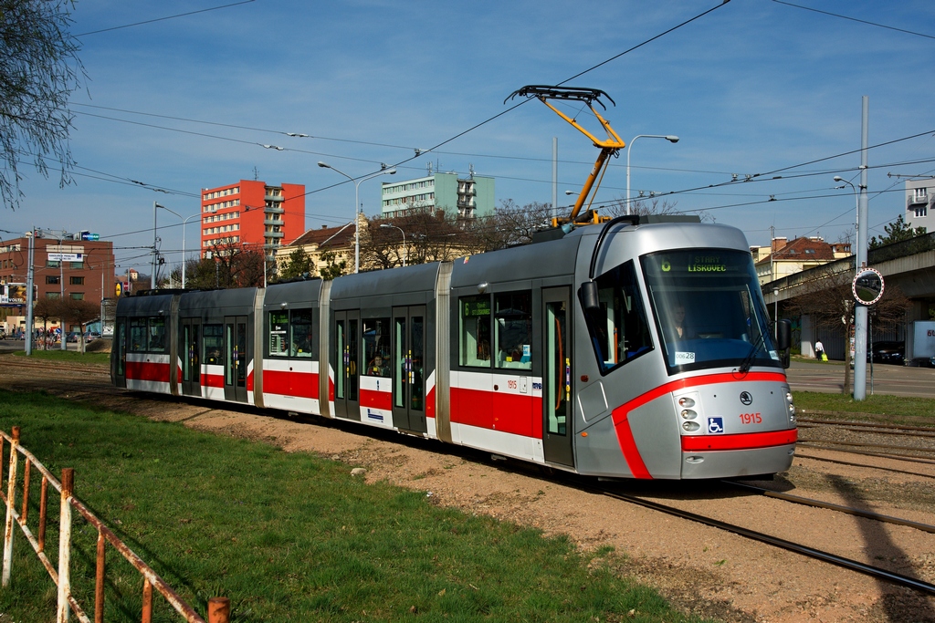 Брно, Škoda 13T Elektra № 1915