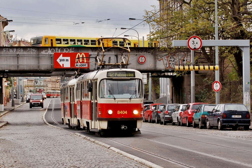 Прага, Tatra T3R.P № 8404